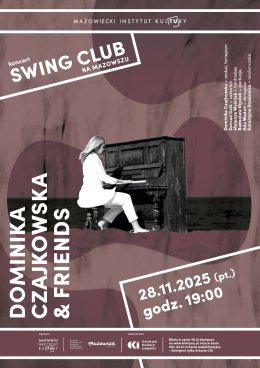 Izabelin Wydarzenie Koncert Dominika Czajkowska & Friends- Swing Club na Mazowszu
