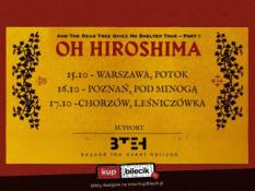 Warszawa Wydarzenie Koncert Oh Hiroshima na trzech wyjątkowych koncertach w Polsce!