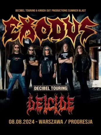 Warszawa Wydarzenie Koncert Exodus + Deicide